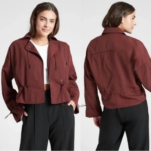 ATHLETA Acadia Windbreaker Jacket - Picture 1 of 8